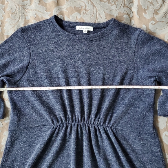 Caleigh & Clover Ruched Ruffle Dress - Picture 5 of 8